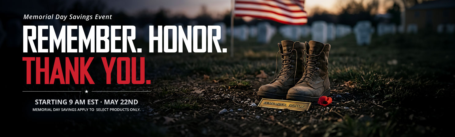 Memorial Day Sales Event Coming Soon