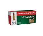 Sellier & Bellot 25 ACP AUTO Ammo 50 Grain FMJ