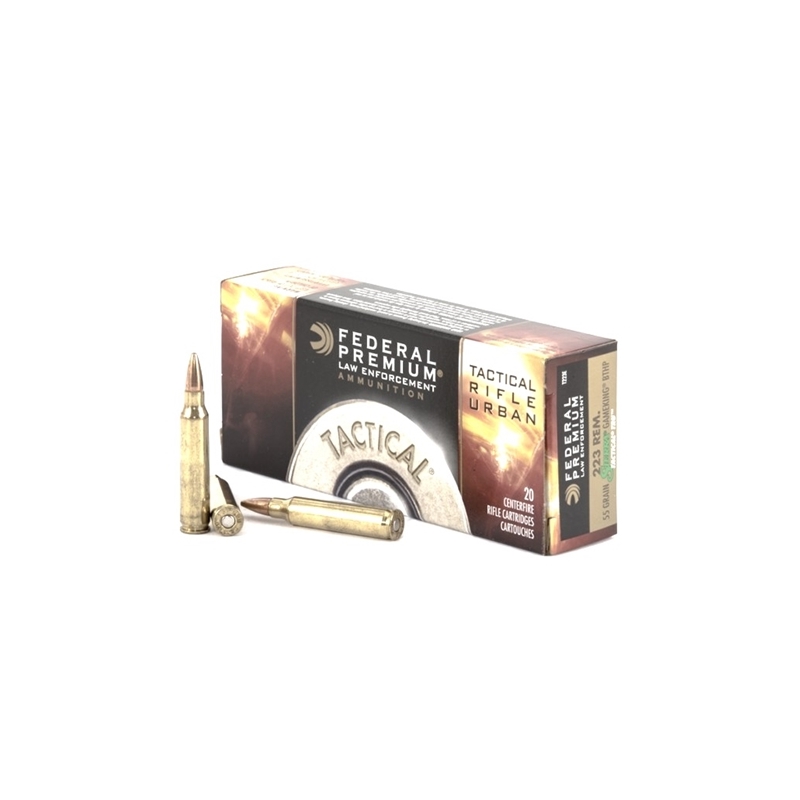 Federal Law Enforcement TRU 223 Remington Ammo 55 Grain SGK HP