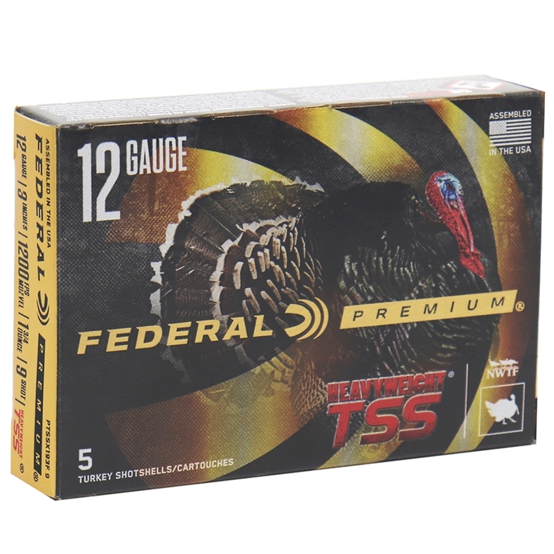 Federal Premium Heavyweight TSS 12 Gauge 3" 1 3/4 oz 9 Shot