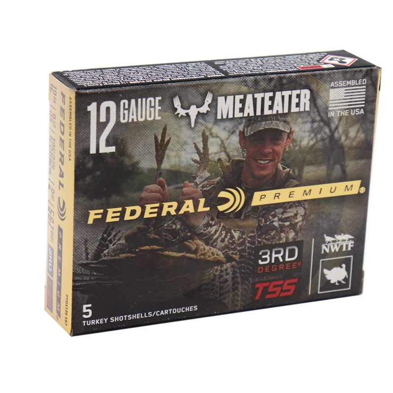 Federal Premium 3rd Degree HEAVYWEIGHT Turkey 12 Gauge 3.5" 2 oz #5,6,7 Shot