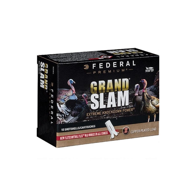 Federal Grand Slam Turkey 12 Gauge 2.75" 1-1/2 oz #5 Shot FlightControl Flex Wad