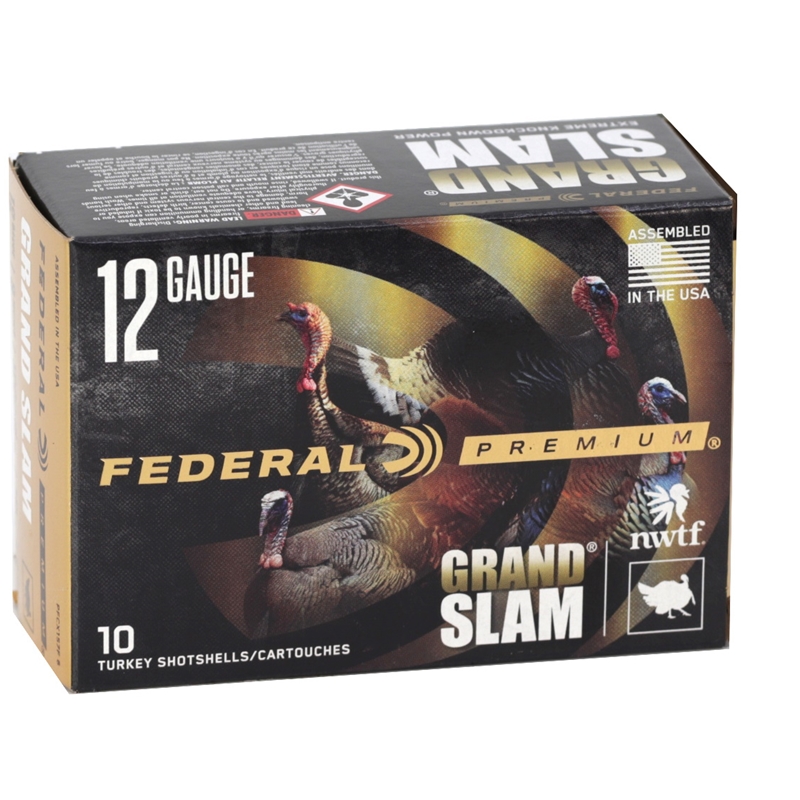Federal Grand Slam Turkey 4DE 12 Gauge 3" 1-3/4oz #6 Shot FlightControl Flex Wad