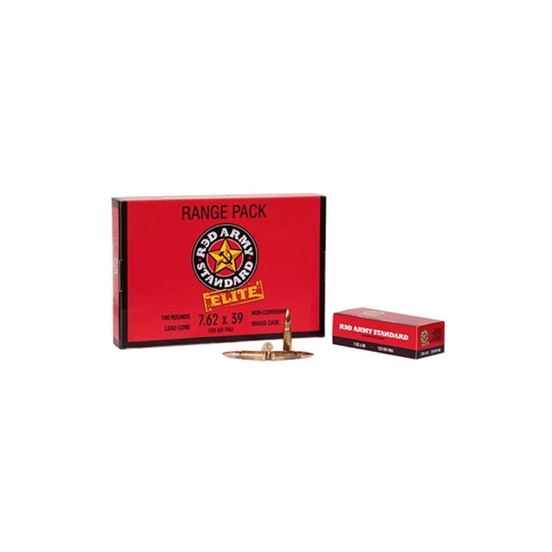 Red Army Standard 7.62x39mm Ammo 123 Grain Full Metal Jacket