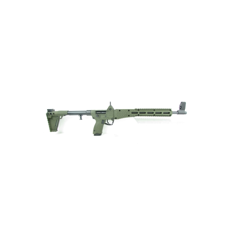 Kel-Tec Sub 2000 Gen2 Glock 17 9mm Luger Semi-Auto 17 Rounds 16.25" barrel” Green