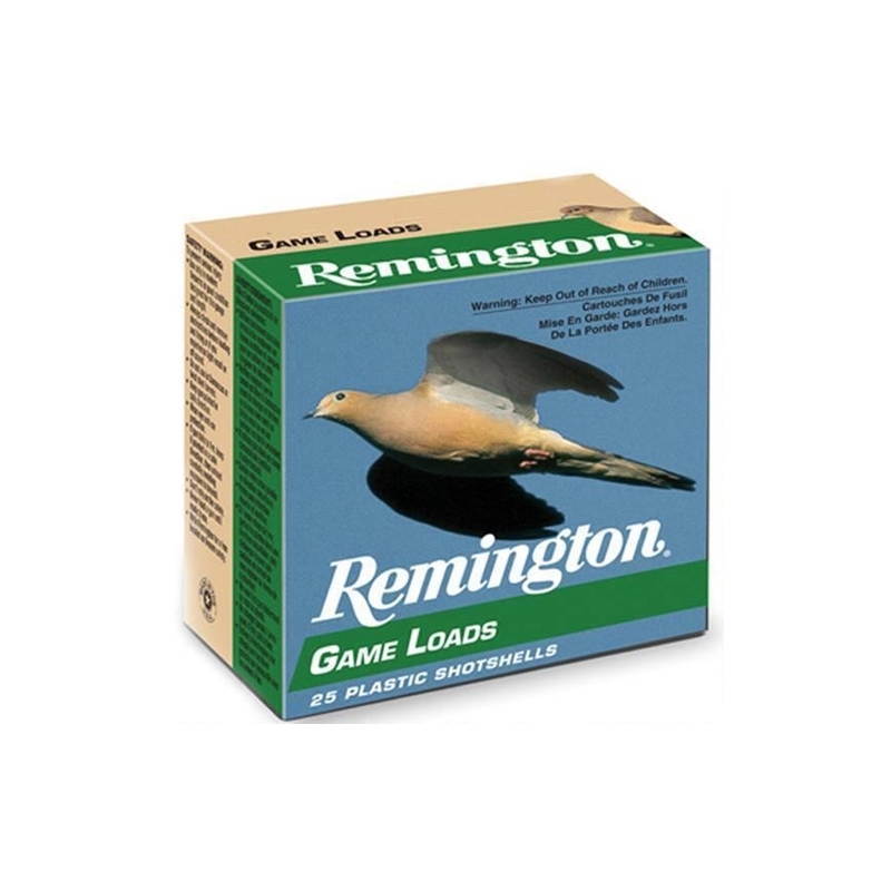 Remington Game Loads 20 Gauge Ammo 2-3/4" #6 Lead 7/8 Oz Case of 250
