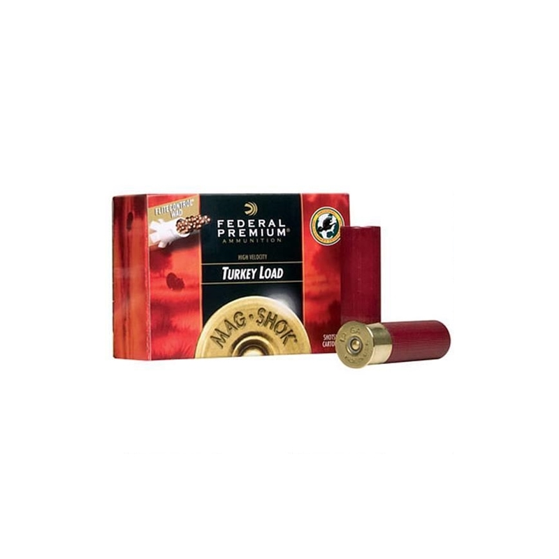Federal Premium Mag-Shok 12 Gauge Ammo  3" 1-3/4 oz #5 Copper Plated Shot