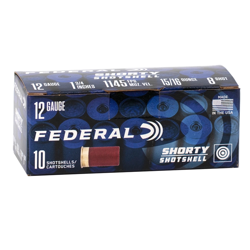 Lot - 100 ROUNDS FEDERAL 12 GAUGE 2 3/4 8 SHOT AMMO