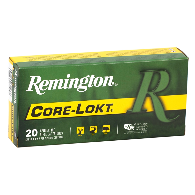 Remington Core-Lokt 300 Winchester Short Magnum Ammo 150 Grain Pointed Soft Point - R300WSM1