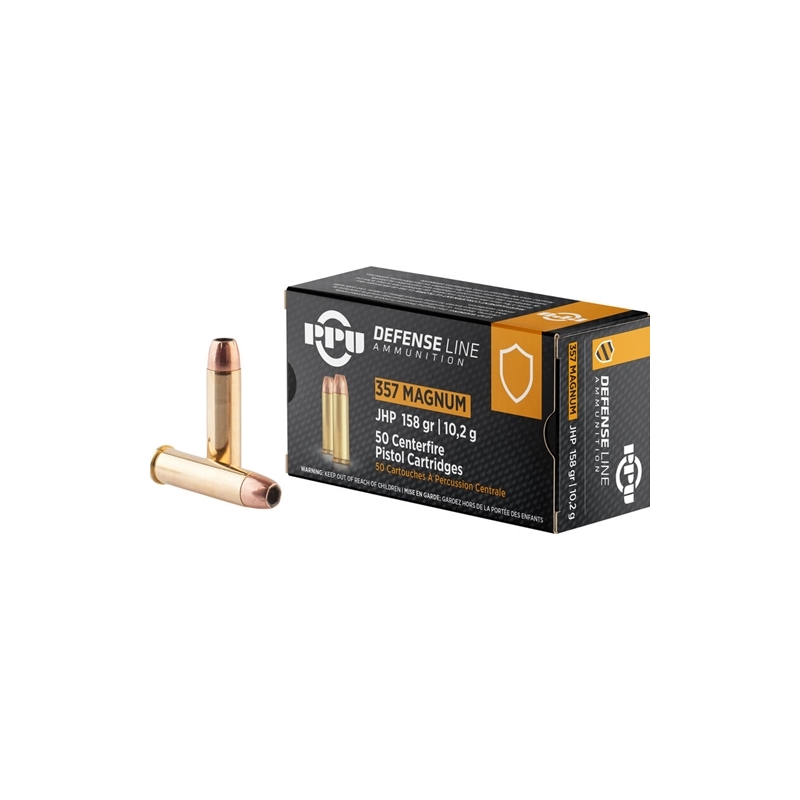 Prvi Partizan Defense Line 357 Magnum Ammo 158 Gr JHP - Ammo Deals