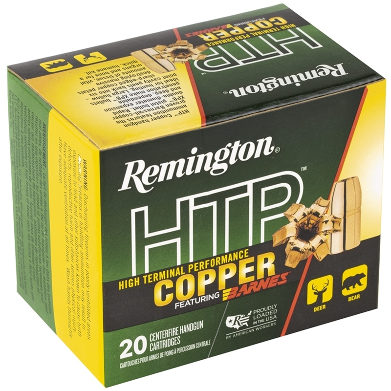Remington HTP 44 Remington Magnum Ammo 225 Gr Barnes XPB Ammo Deals