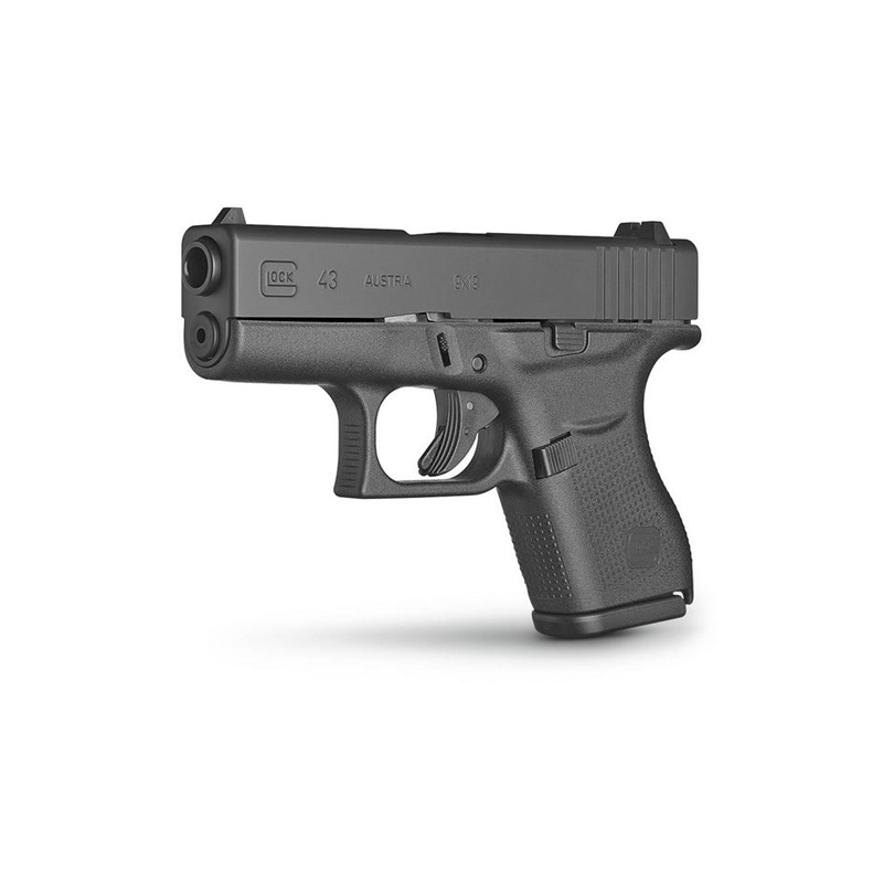 Glock G43 9mm Sub Compact 6 Round Pistol Black Deals 3983