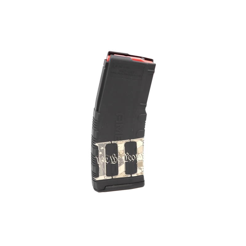 Amend2 AR-15 Mod2 5.56x45mm NATO Magazine 30 Rounds 3 Percent Lasered