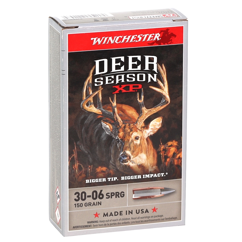 Winchester Deer Season XP 30-06 Springfield Ammo 150 Grain Extreme Point Polymer Tip