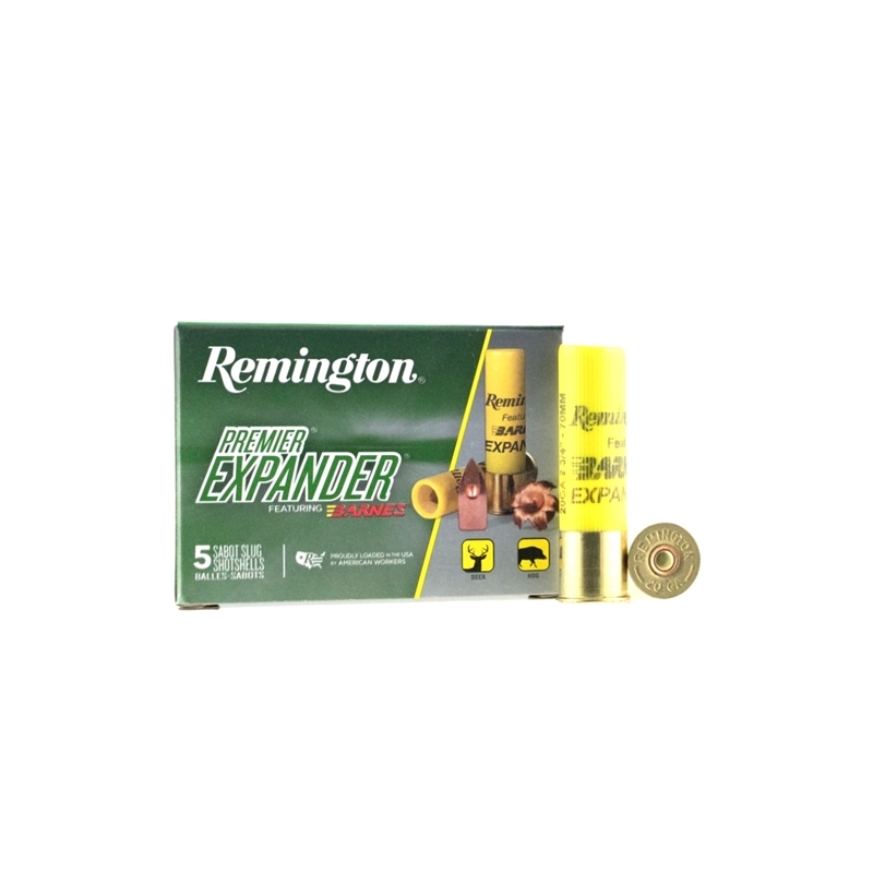 Remington Premier Expander 20 Gauge Ammo 2-3/4