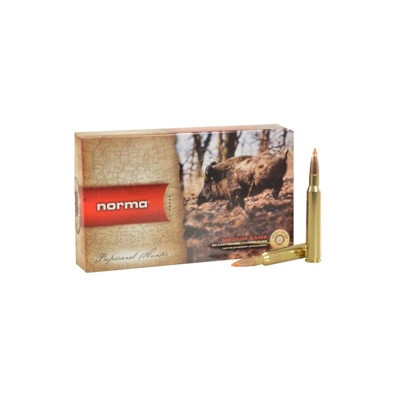 Norma TipStrike 7x64mm Brenneke Ammo 160 Grain Polymer Tip Flat Base