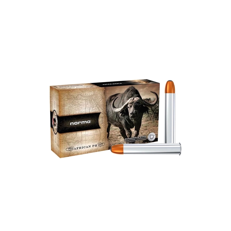 Norma African PH 500 Nitro Express 3 Ammo 570 Grain Woodleigh Weldcore Soft Nose