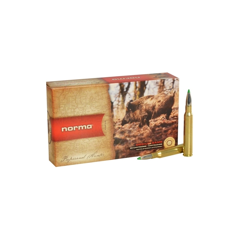Norma American PH Ecostrike 7x64mm Brenneke Ammo 140 Grain Tipped Boat Tail Lead-Free