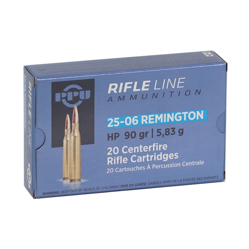 Prvi Partizan 25-06 Remington Ammo 90 Grain Hollow Point