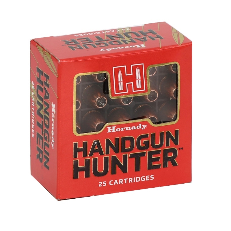 Hornady Handgun Hunter 9mm Luger Ammo +P 115 Grain MonoFlex