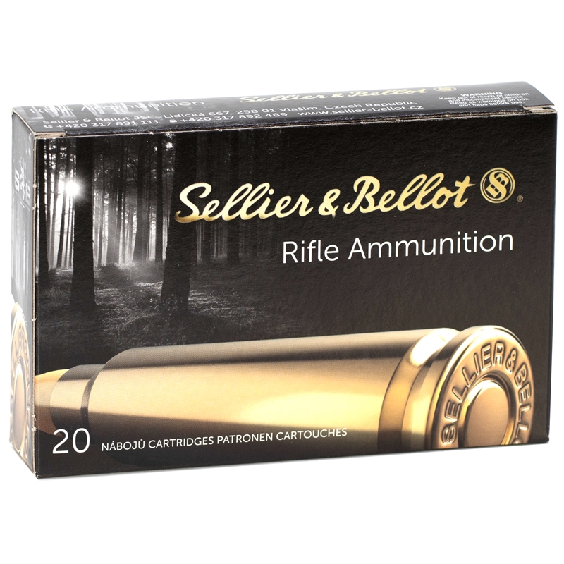 Sellier & Bellot Rifle 7×64mm Brenneke Ammo 173 Grain Soft Point Cutting Edge - SB764B