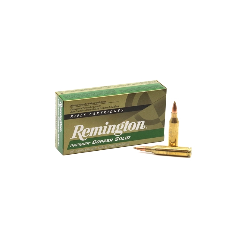 Remington Premier Express .243 Winchester Ammo 80 Grain Copper Solid Tipped Boat Tail - PCS243WB