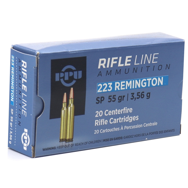 Prvi Partizan 223 Remington Ammo 55 Grain Soft Point