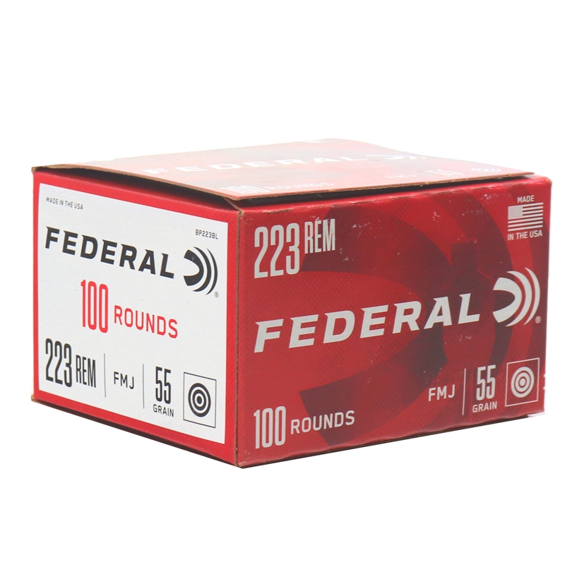 Federal American Eagle 223 Ammo 55 Grain Full Metal Jacket Value Pack - BP223BL