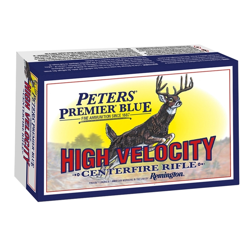 Remington Peters Premier 270 Winchester Ammo 130 Grain Blue Tipped Boat Tail
