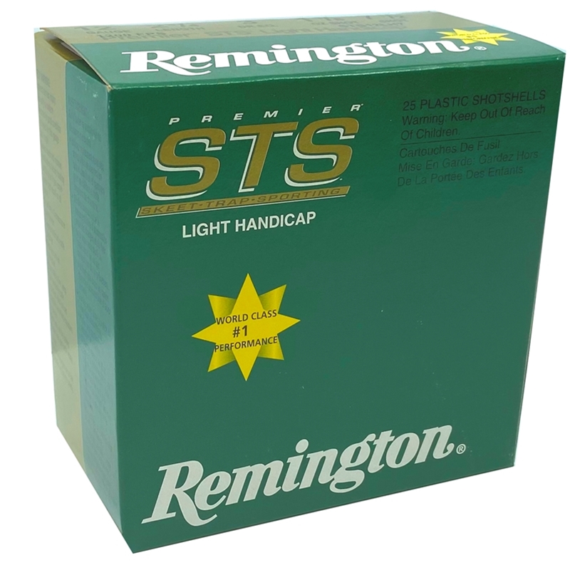 Remington Premier STS 12 Gauge Ammo 2-3/4" 1-1/8 oz #7.5 Target Load 250 Rounds