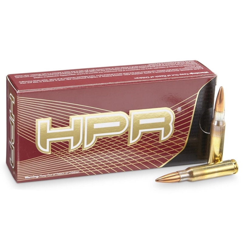 HPR HyperClean Match 308 Winchester Ammo 168 Grain Hollow Point Boat Tail