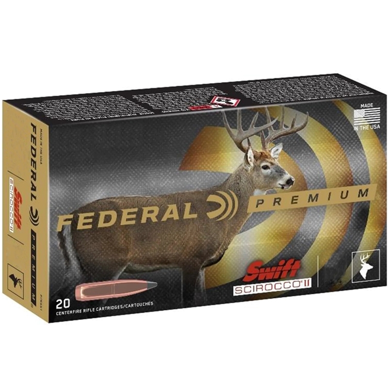 Federal Premium 300 Winchester Magnum Ammo 180 Grain Swift Scirocco II