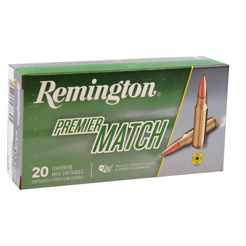 Remington Premier Match 6.5 Creedmoor Ammo 140 Grain Barnes Open Tip Match