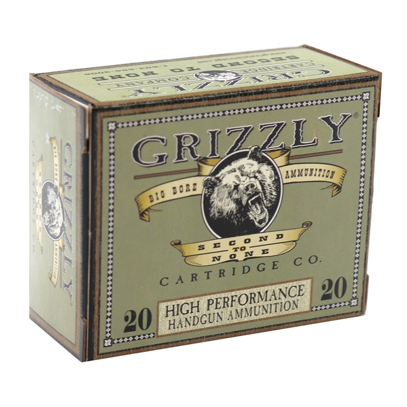 Grizzly 9mm Ammo 124 Grain +P Jacketed Hollow Point