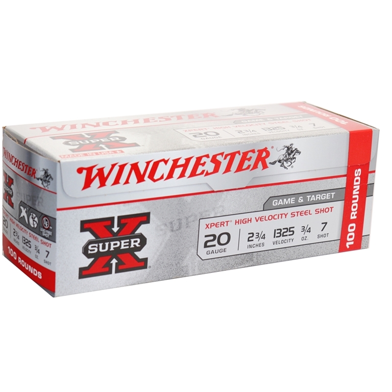 Winchester Xpert Hi-Velocity Game and Target Steel Shotshells