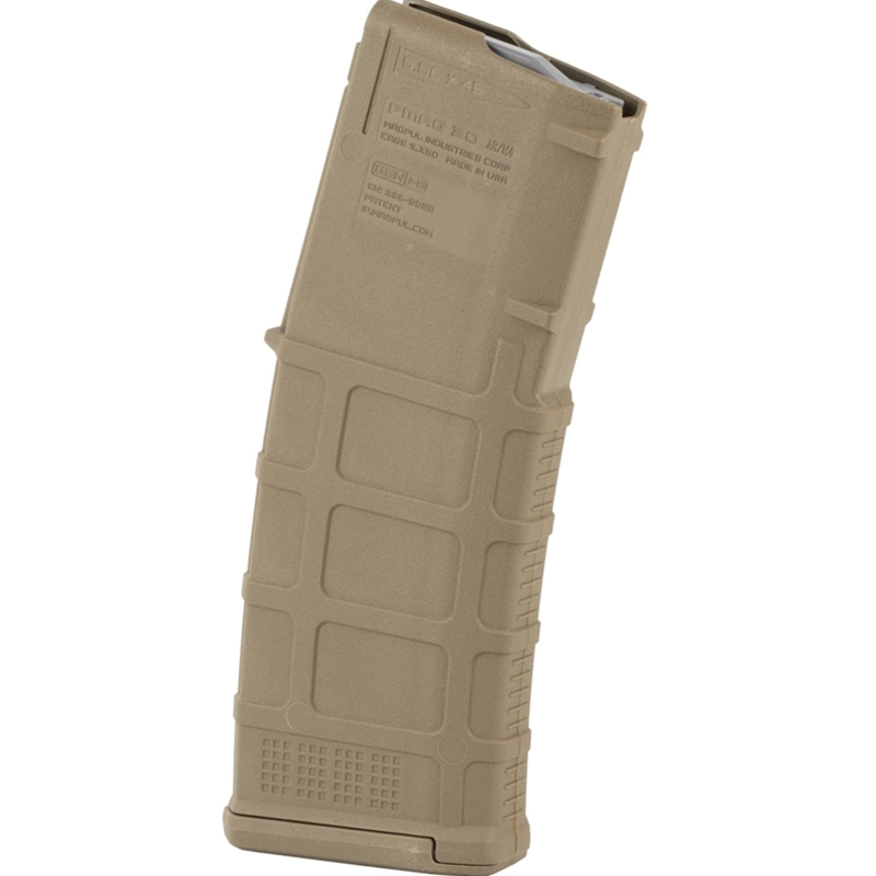Magpul PMAG Gen M3 AR-15 5.56mm Magazine 30 Rounds Medium Coyote Tan