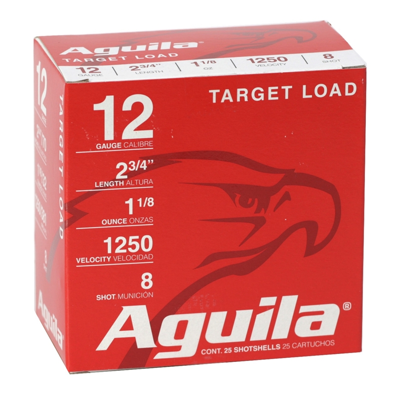 Aguila Competition Target 12 Gauge Ammo 2-3/4" 1 1/8 oz #8 SHot