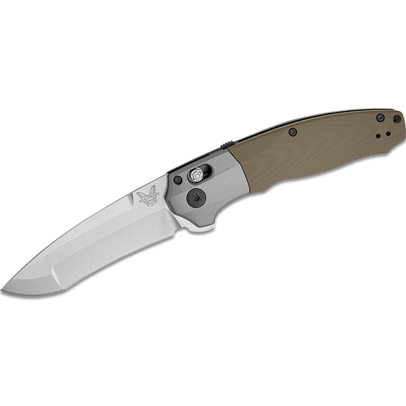 Benchmade Vector Assisted Opening Folding Knife 3.6" Modifed Drop Point CPM20CV Stainless Steel