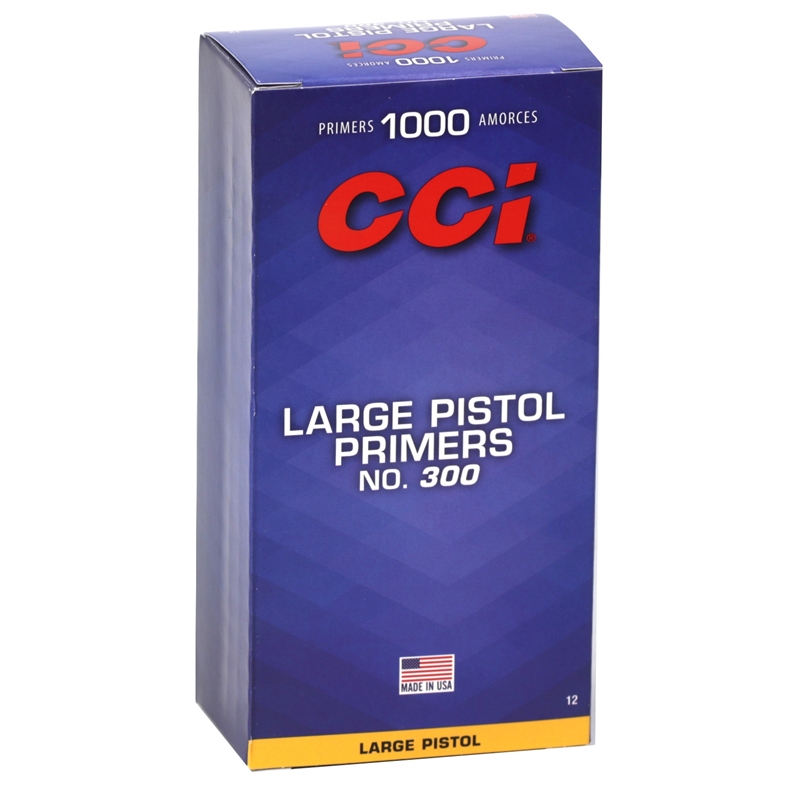 CCI Large Pistol Primers #300 Box of 1000