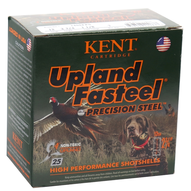 Kent Cartridge Upland Fasteel 12 Gauge Ammo 2-3/4