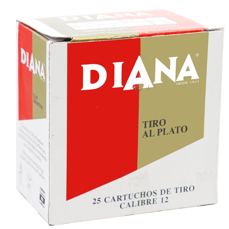 Diana Trap 28 12 Gauge Ammo 2 1/4" 1 oz. #5 Shot Clay Shooting 250 Rounds