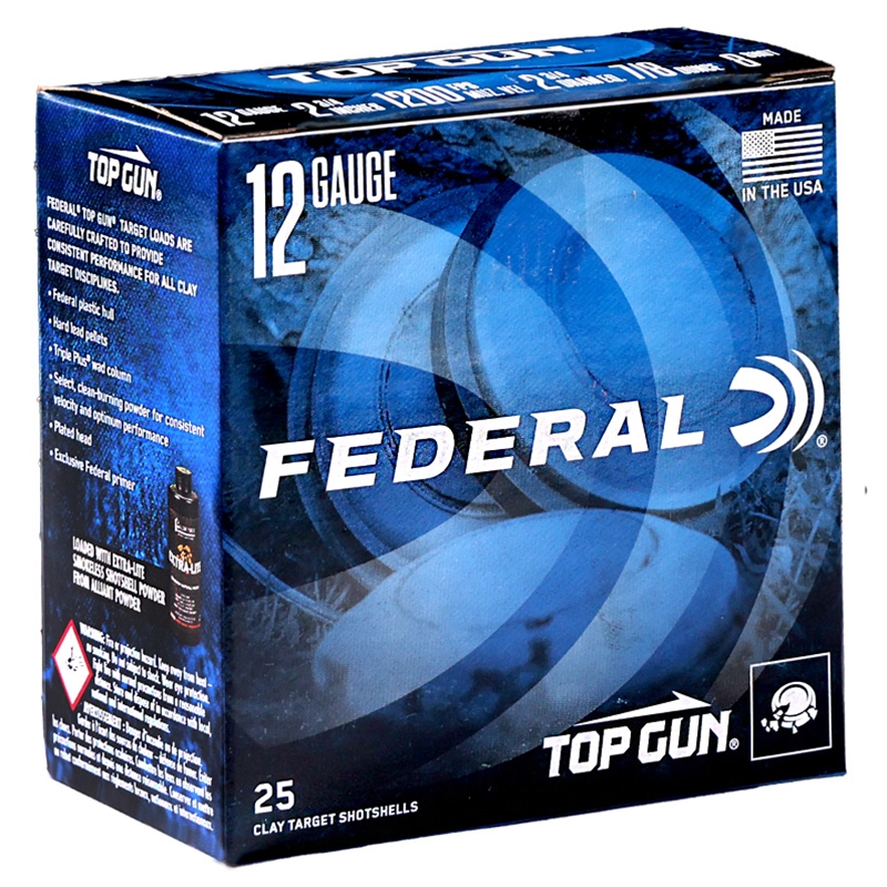 Federal Top Gun Extra Lite 12 Gauge Ammo 2 3/4