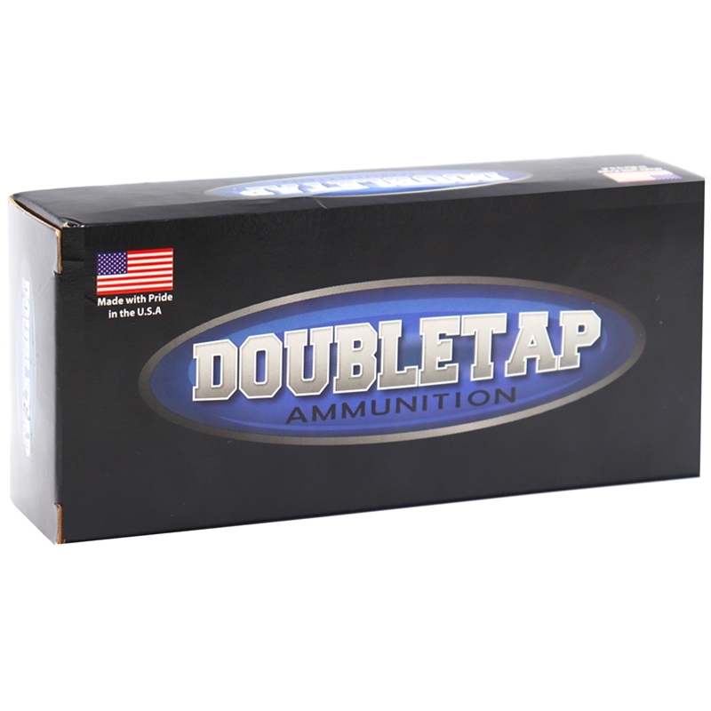 DoubleTap Hunting 44 Remington Magnum Ammo 320 Grain Hardcast Solid Wide Flat Nose Gas Check Point