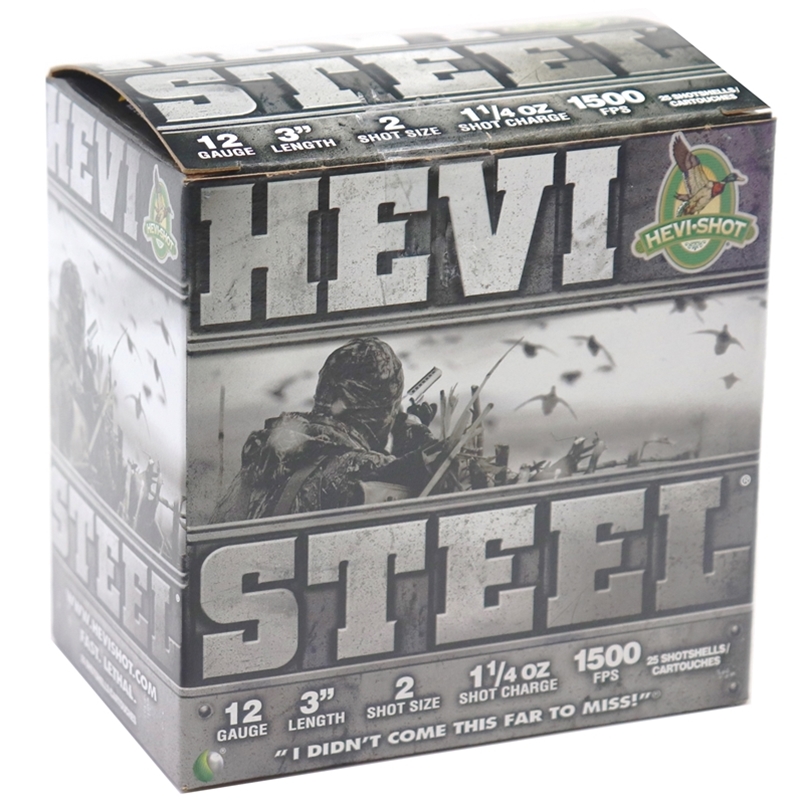 Hevi-Shot Hevi-X 12 Gauge Ammo 3" 1-1/4oz #2 Shotshell Steel Loads