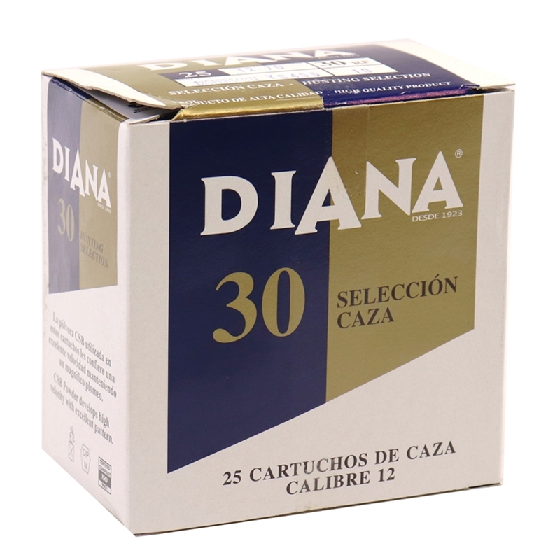 Diana Hunting Selection 12 Gauge Ammo 2 3/4" 1 1/16 oz. #10 Shot 250 Rounds