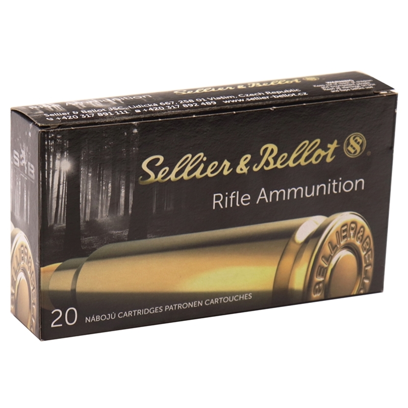 Sellier & Bellot Rifle Hunting 308 Winchester Ammo 150 Gr SP Cut ...