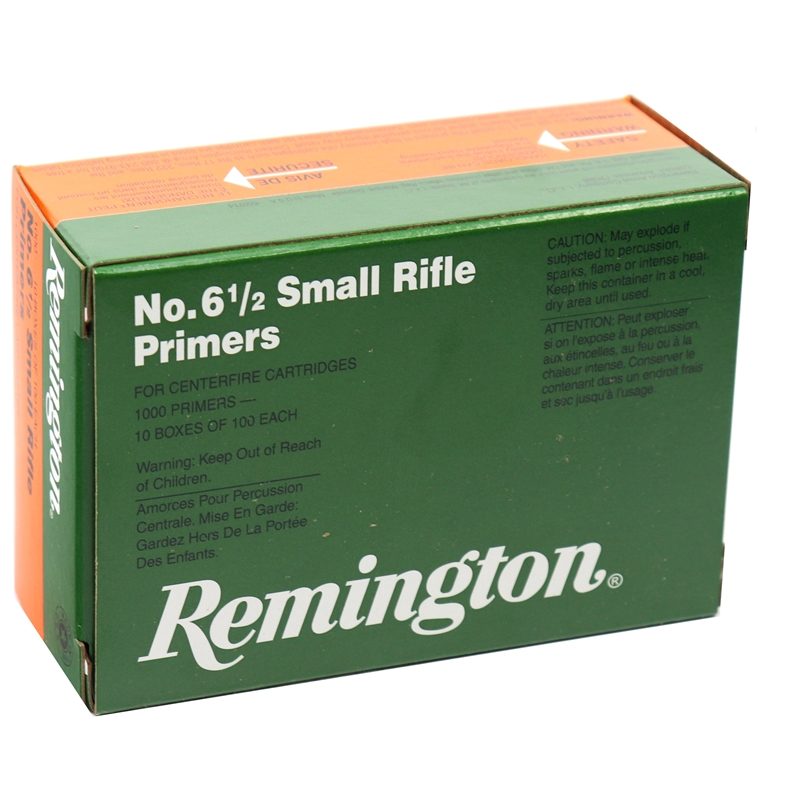 Remington Small Rifle Primers #6-1/2 Box of 1000 - Deals