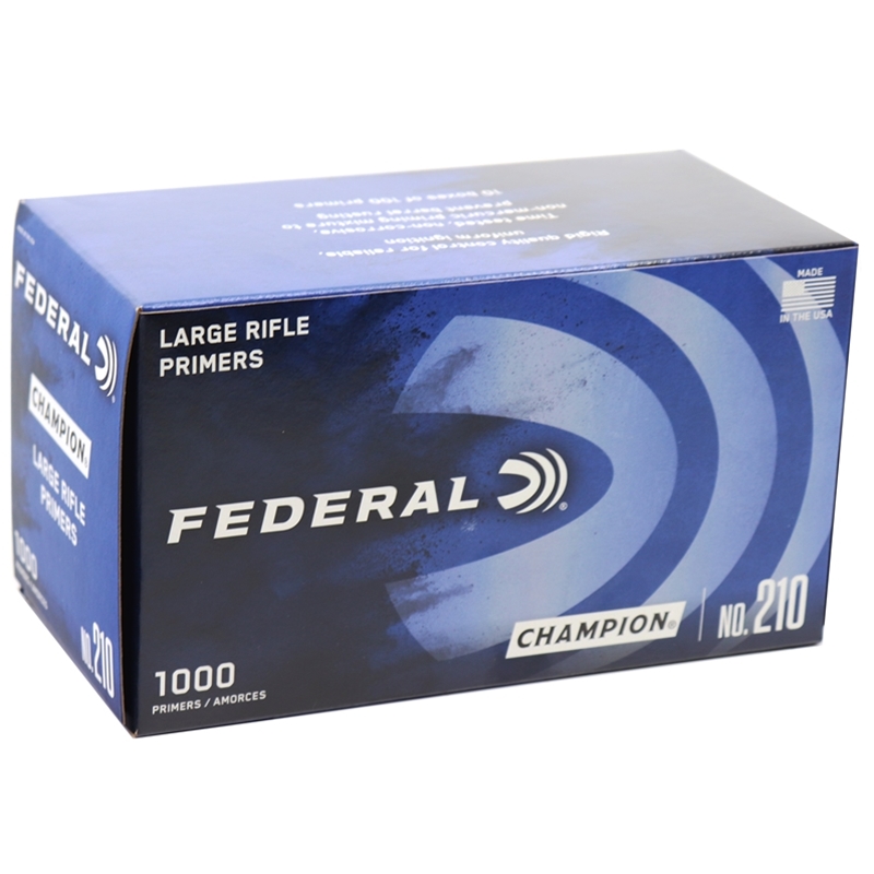 Federal Large Rifle Primers #210 Case of 5000
