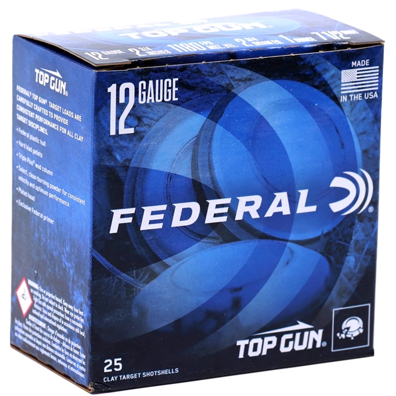 Federal Top Gun 12 Gauge Ammo 2-3/4