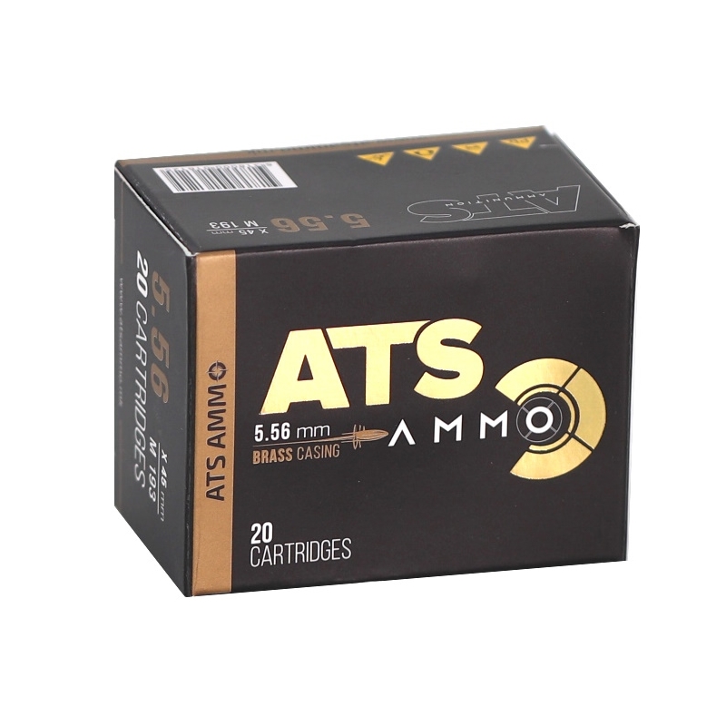 ATS X-Force 5.56x45 M193 Ammo 55 Grain Full Metal Jacket